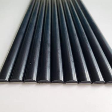 Imagem de Decopus Acabamento de azulejo para Backsplash (pacote com 10 unidades, 30 cm C x 1,3 cm L x 0,6 cm A) como forro; borda, Listello; borda para azulejo de vinil PVC, azulejo 3D, azulejo de metal