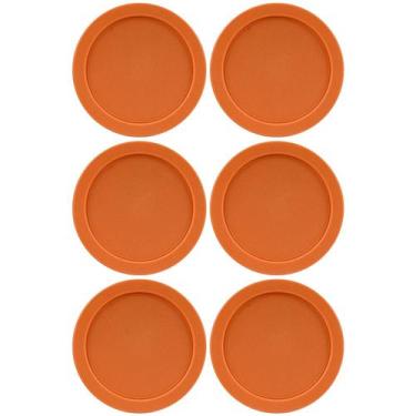 Imagem de Tampas de reposição para tigelas de vidro Pyrex de 6 e 7 xícaras para 