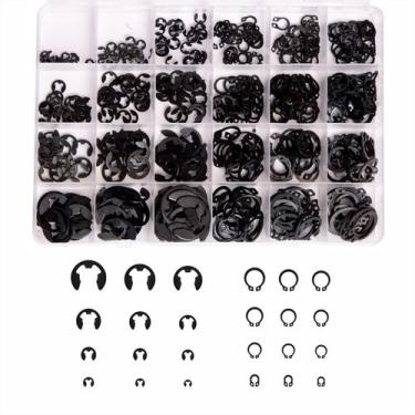 Imagem de Conjunto de sortimento Mariyandh E-Clips 528 unidades (2,0 mm a 12 mm)