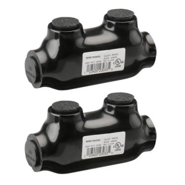 Imagem de Conector de emenda em linha isolado WENGART, pacote com 2 unidades, pr