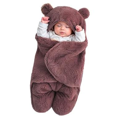 Imagem de Cobertor Para Bebe Cueiro Charutinho Saco De Dormir Inverno (Ameixa)