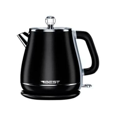 Imagem de Chaleira El&eacute;trica Best YD‑1830B 1,8 Litros Preta 220V 1500W Inox