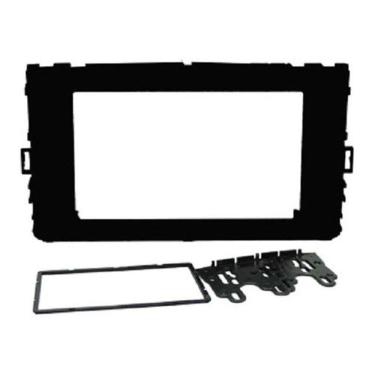 Imagem de Moldura Painel 2din Vw Polo Virtus T-cross Black Piano