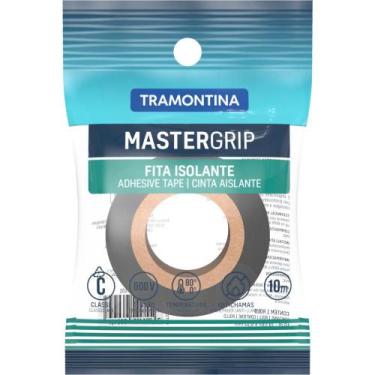 Imagem de Fita Isolante Classe C 0,13x19 mm Tramontina Preta 10 m com Embalagem 