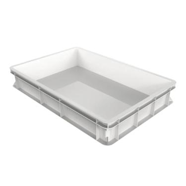 Imagem de FytStycale Caixa de Pizza, Multifuncional, Empilhável, Acessórios para Assar, Bandeja para Armazenamento de Alimentos, Bandeja para Pizza, 10 Cm de Altura