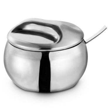 Imagem de Açucareiro Mimo Style em Aço Inox com Colher