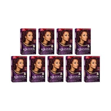 Imagem de Coloraçao Koleston 366 Acaju Purpura - Kit C/9Un