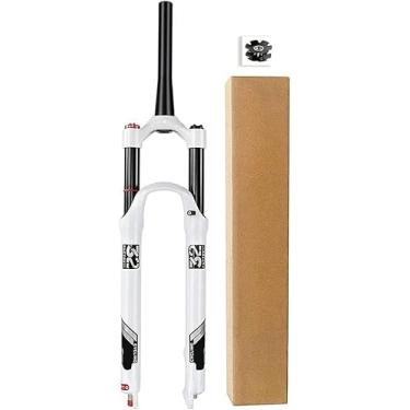 Imagem de Mountain Bike Suspensão Ar Garfo Da Roda Dianteira 26 27.5 29 Liga De Magnésio 1-1/8 Garfo Reto Mtb Garfo Dianteiro Da Bicicleta Curso Da Mola, Shoulder controlb, 26inch