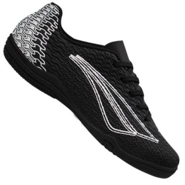 Imagem de Chuteira Infantil Futsal Penalty Bravo Kids Xxii Masculina, Preto, 28