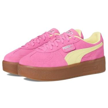 Imagem de PUMA Tênis feminino Palermo Elevata, Posie rosa/lua dourada, 38