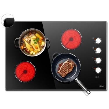 Imagem de Fogão elétrico Hobsir 30 cm com 4 queimadores 6700W 220-240V - Hobsir 