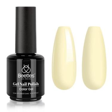 Imagem de Verniz de unhas em gel Beetles Pastel Yellow 15mL Soak Off UV/LED - be