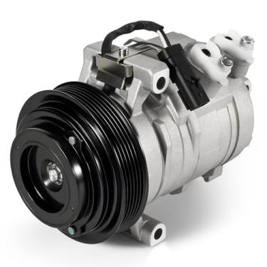 Imagem de VORGENS Compressor CA com embreagem, adequado para Dodge Ram & Ram 2009-2020 1500 2500 3500 4000 4500 5500, 5,7L/6,4L, V8 - Substitua o compressor de ar condicionado de polia de 6 sulcos RL111442AD
