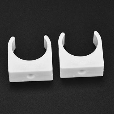 Imagem de Grampo a Gás, 20pcs u Forma de Tubo de água Em Forma de Clipes Fixos Com Parafusos, 4 para Terra e Parede, Fácil de Montar, Feita de Material PPR de Alta