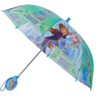 Imagem de Disney Guarda-chuva infantil, Frozen/Princess/Minnie Mouse infantil e roupa de chuva para meninas de 3 a 6 anos, Congelados, Age 3-6