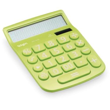 Imagem de Calculadora de Mesa, Elgin, 12 dígitos, MV4136, Verde