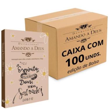 Imagem de Devocional Amando a Deus Lettering Edição Bolso  Caixa 100 unds. - Liv