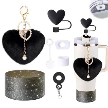 Imagem de Acessórios para Stanley Cup – Botina, garrafa de água, copo de silicone, pingentes de chaveiro para copo Stanley Cup 1,247 g