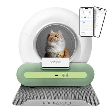 Imagem de Caixa de areia para Gatos com Autolimpeza, Caixa de Areia Automática para Gatos de Grande Capacidade, Caixa de Areia para Gatos com Sensor de Movimento inteligente e Controle por APP