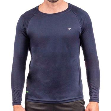 Imagem de Camisa Poker Fator de Proteção UV 50+ Masculina - Marinho, M