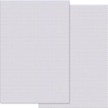 Imagem de STSTR 2 folhas 0,8 mm Fursuit Eyes Mesh, branco 11,8 x 7,87 polegadas, folha de malha de olho de PVC respirável, redes de olhos imprimíveis à prova d'água para cosplay peludo, adereços, artesanato de