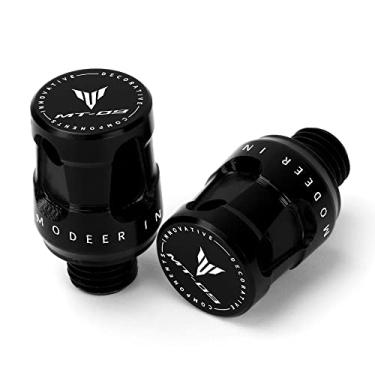 Imagem de Mokiton Kit de parafusos de alargadores de furo de espelho retrovisor compatível com YAMAHA MT-09 /SP 2014-2023 | M10x1,25 Tampas de suporte de plugues de orifício de espelho MT09 MT 09 SP FZ09