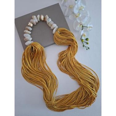 Imagem de Colar de Mesa Decorativo Elegante Sala Adornos Decorativo Casa Objetos Enfeites Decoração Casa