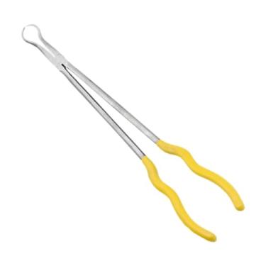 Imagem de KiBcsLic Alicate de Bico Extra Longo, Ferramenta de Reparo, Alicate de Bico Longo Profissional Portátil de 16 Polegadas para Técnicos, Fábricas E, Forma O, Tamanho real