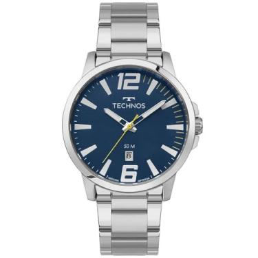 Imagem de Relógio Technos Masculino Racer Prata - 2115ucn/1a