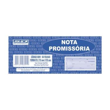 Imagem de Nota promissoria grande com 50 folhas - 10035 são domingos - SAO DOMIN
