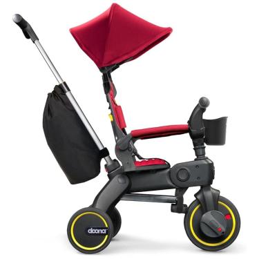 Imagem de Triciclo Infantil para Passeio, Idade Recomendada 10 Meses a 3 Anos, DOONA, Vermelho