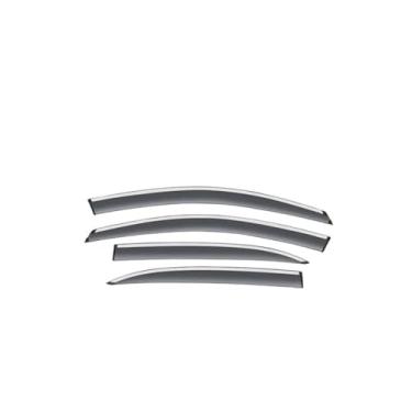 Imagem de GRJQRKHZ Defletor de janela lateral de carro para H&onda Spirior 2009-2014 Weathershied viseira de porta vento sol proteção chuva janela lateral defletores de vento