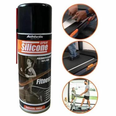 Imagem de Silicone Spray Athletic 400ml Para Esteiras e Equipamentos