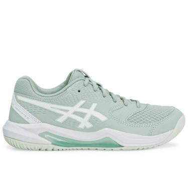 Imagem de Tênis Asics Gel Dedicate 8 All Court - Verde Claro e Branco