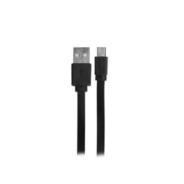 Imagem de Cabo Micro Usb + Usb A Flat 5+ 018-0042 5Gb 1.20M Preto