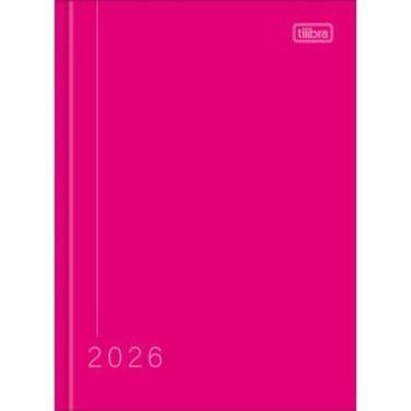 Imagem de Agenda Costurado PEPPER Pink 2026 - Tilibra