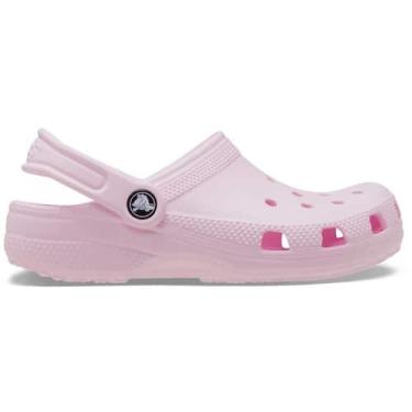 Imagem de Sandália Crocs Classic Clog T Pink Milk, 25, Pink milk