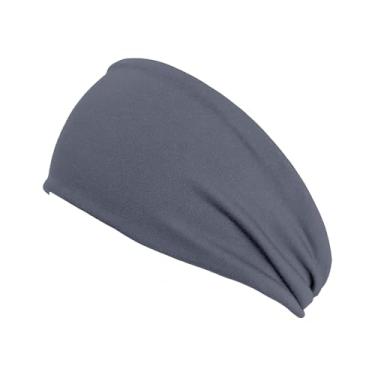 Imagem de Bandanas esportivas para homens e mulheres, faixa de cabelo para treino com absorção de suor para corrida, ciclismo, futebol, ioga