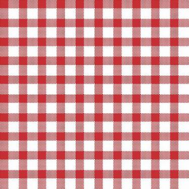 Imagem de Tecido Tricoline Xadrez Vermelho e Branco (7 mm) - Peripan - 50 x 150 