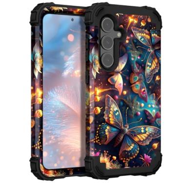 Imagem de TEECOVER Capa para Samsung Galaxy S24 Plus, resistente à prova de choque, proteção total de plástico rígido + capa protetora de borracha de silicone macio para Galaxy S24 Plus de 6,7 polegadas