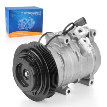 Imagem de Vinomkii Compressor de ar condicionado CO 10736C AC com embreagem adequado para Honda Odyssey 2005-2007, Accord 2003-2007, Pilot 2005-2008, Ridgeline, Acura MDX TL, 3.0L 3.2L 3.5L Substituto # 97327