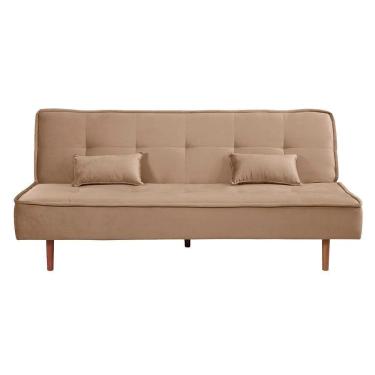 Imagem de Sofá Cama Silver Linho Capuccino 1,92 - Speciale Home Marrom