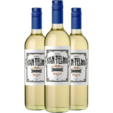 Imagem de Vinho Branco San Telmo Chardonnay 750Ml (3 Unidades)