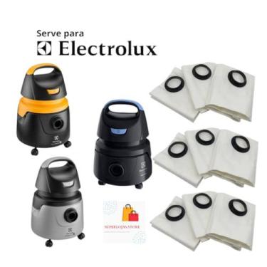 Imagem de Saco Para Aspirador De Pó Electrolux AQP20 Com 9 Unidades - Porto-Pel