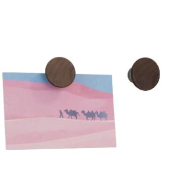 Imagem de Ganchos magnéticos resistentes para organização, ganchos de madeira versáteis e elegantes para pendurar ferramentas, cordas de mangueiras de jardim, utensílios de cozinha em armazéns, cruzeiros