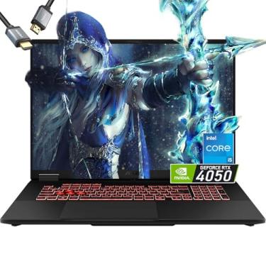 Imagem de ASUS -TUF F16 Gaming-Laptop RTX 4050 - Intel Core 5 210H Beat AMD Ryzen 7 7435HS -40.6 cm FHD+ Display 144Hz- 16GB RAM -1TB PCIe SSD -RGB Backlit Keyboard -G-SYNC -Portatil Gamer PC -Windows 11 -Cabo