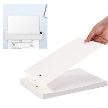 Imagem de Papel Termico A4 100 Folhas Impressora Termica Bluetooth Advogado Proc