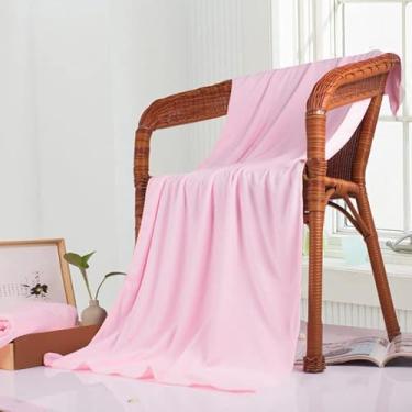 Imagem de Yalych Toalha de banho, toalha de banho, toalhas de praia 70 x 140 cm, toalha de banho, toalha grande, microfibra, absorvente, macio, confortável, respirável, 70 x 140 cm, toalhas vermelhas (cor