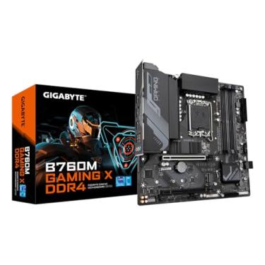Imagem de Placa Mãe Gigabyte B760M GAMING X DDR4 (LGA 1700/4xDDR4/HDMI/DP/M.2/USB 3.2)