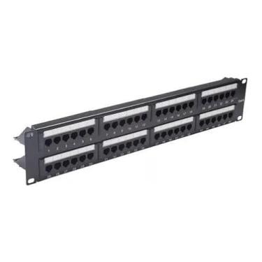 Imagem de Patch Panel Cat.5e T568a/b 48 Portas Rj 45